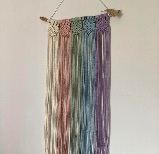 Medium and Large Macrame Wall Hangings