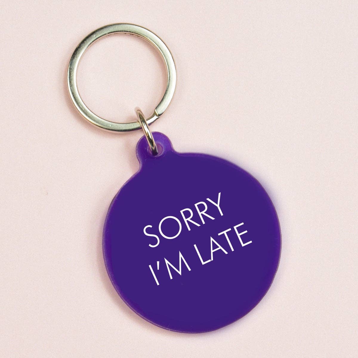 Sorry I'm Late Keytag