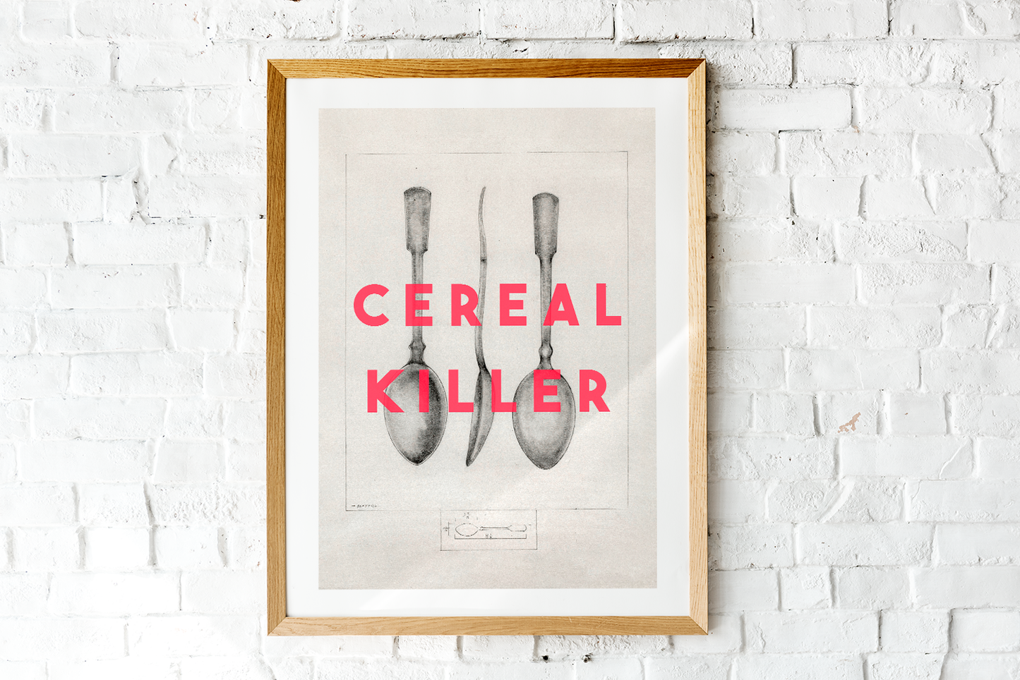 Cereal Killer Wall Print