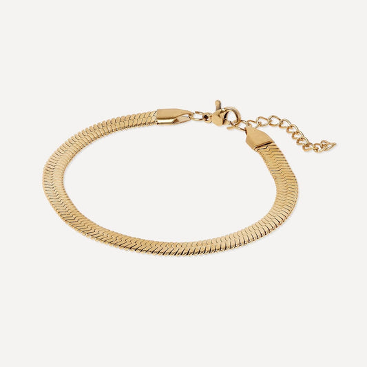 Sea Waterproof Gold Chain Bracelet