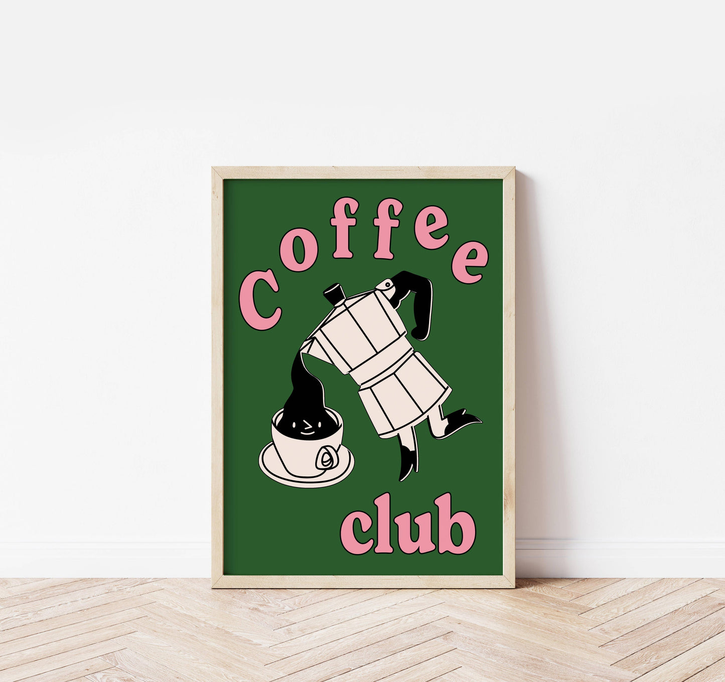 Coffee Club in Green: A4