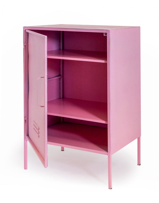 Pink Metal Cabinet