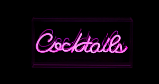 COCKTAILS Neon Sign