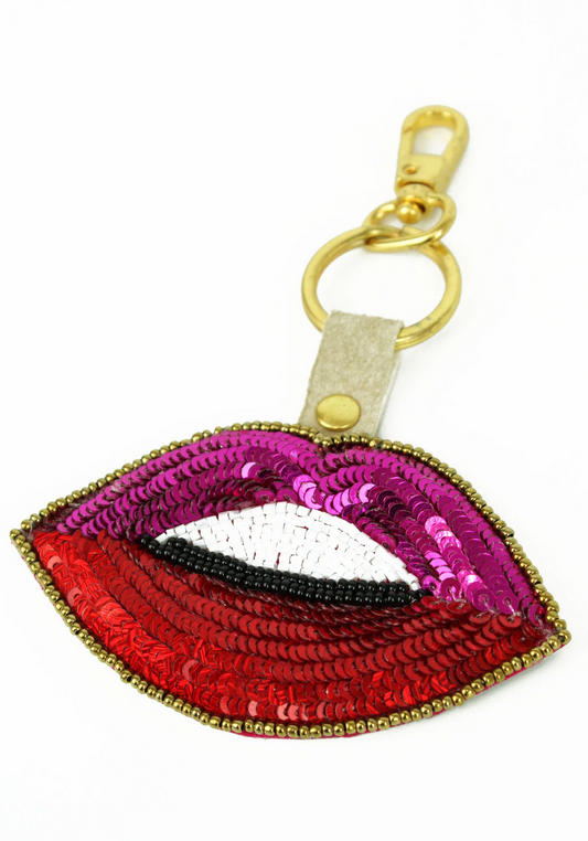 Lips Keyring