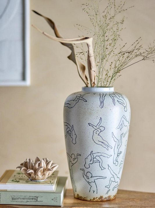 Adah Stoneware Vase