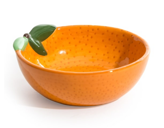 Orange Ceramic Bowl