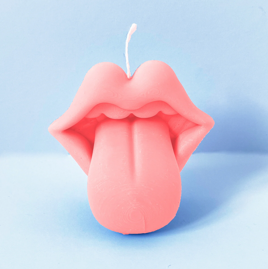 Lips Candle