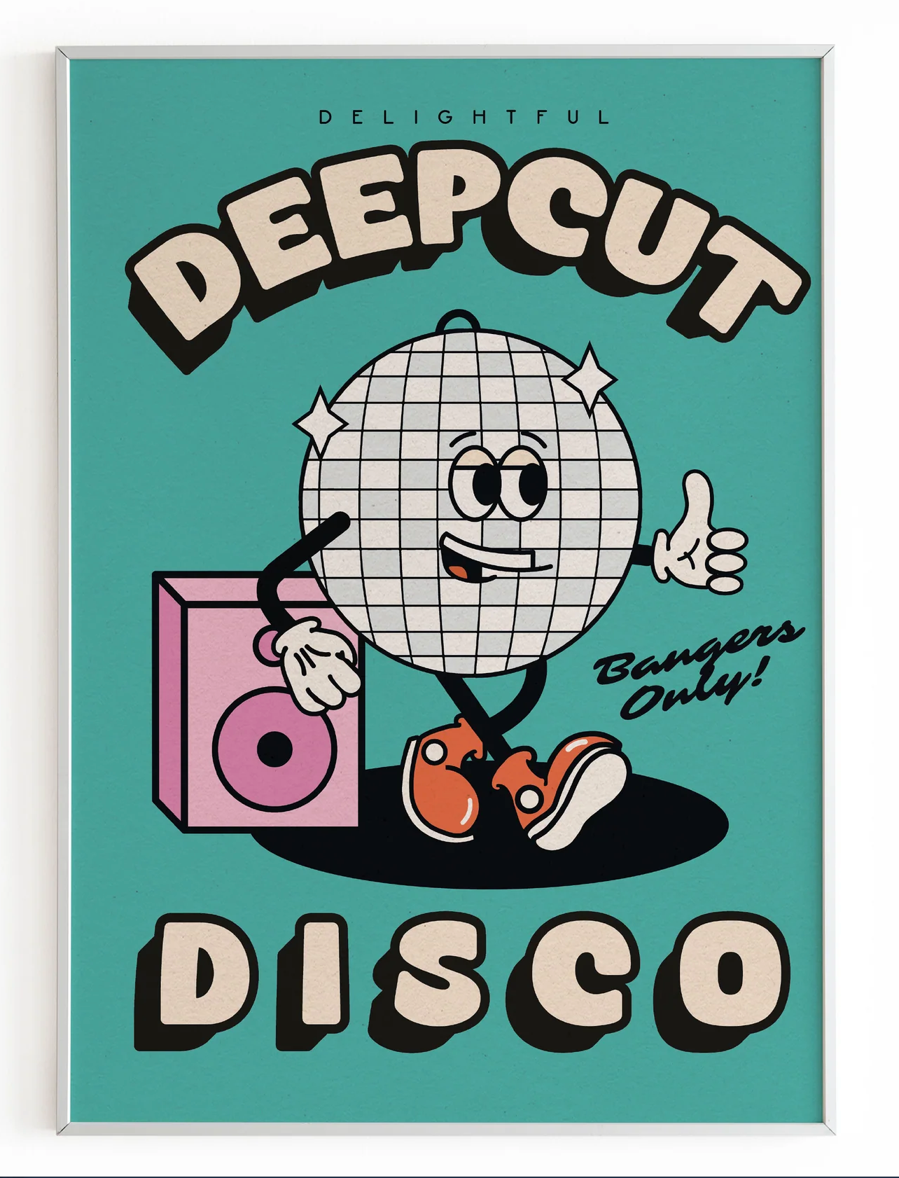 Deepcut Disco Wall Print