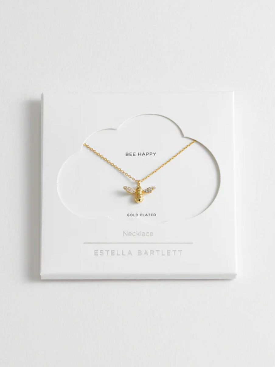 Estella Bartlett Bee Gold Plated Necklace