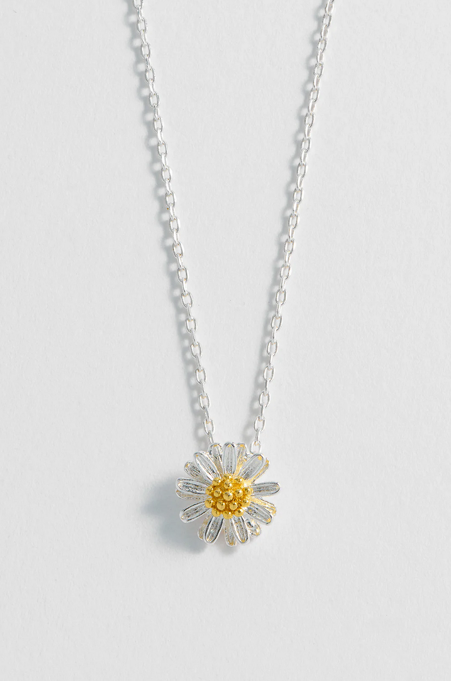 Estella Bartlett Wildflower Silver Plated Necklace