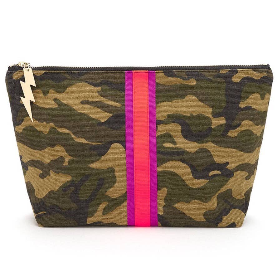 Large Camo Clutch Bag