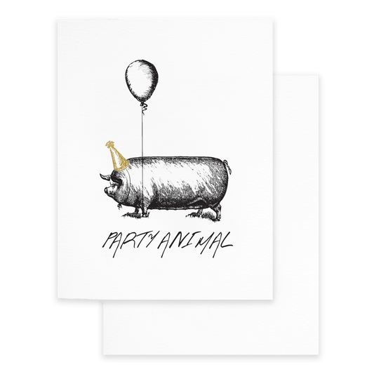 Party Animal Greeting Card