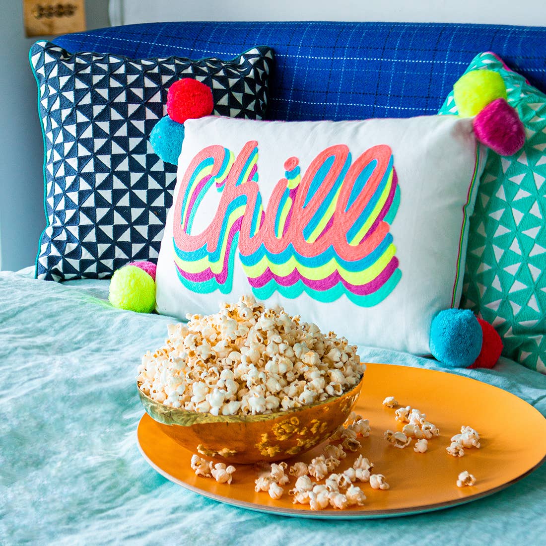 Chill Cursive Cushion